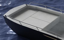 Aluminiumboot SilverCat 600 Bugkiste mit 3 Deckel