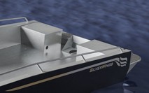 Aluminiumboot SilverCat 600 Heckkisten